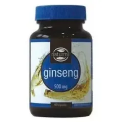 Naturmil ginseng 500mg 60 capsulas