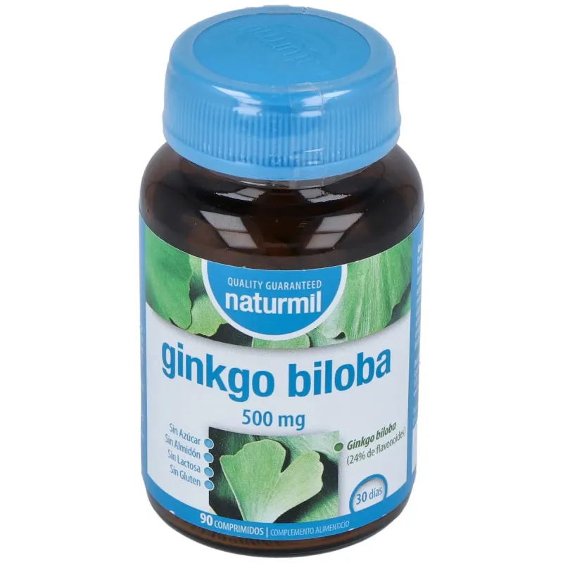 Naturmil ginkgo biloba 90comp | Farmacia Barata