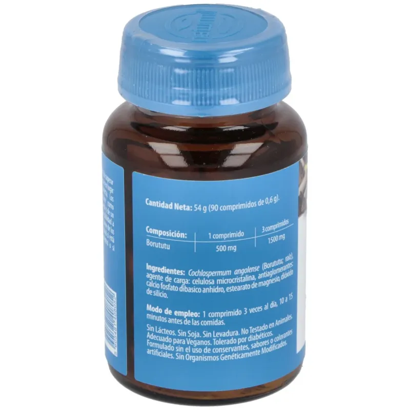 Naturmil borututu 500 mg 90 comprimidos | Farmacia Barata