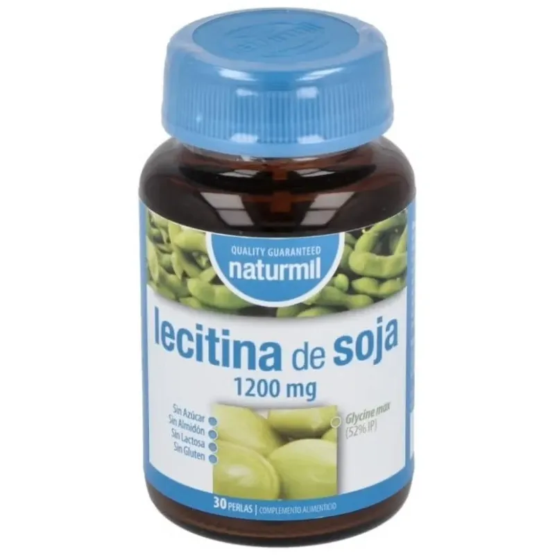 Naturmil lecitina de soja 1200 mg 30 capsulas | Farmacia Barata Naturmil lecitina de soja 1200 mg 30 capsulas | Farmacia Barata