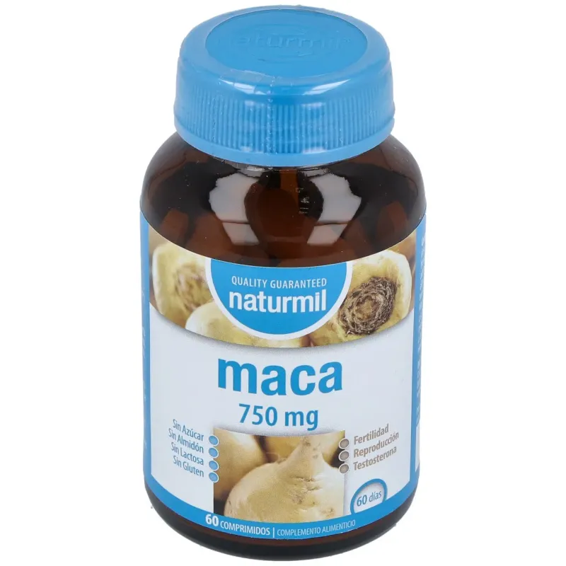 Maca naturmil 60 comp | Farmacia Barata