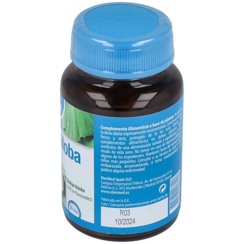 Naturmil ginkgo biloba 90comp | Farmacia Barata
