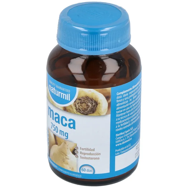 Maca naturmil 60 comp | Farmacia Barata