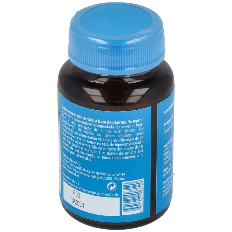 Naturmil ginkgo biloba 90comp | Farmacia Barata
