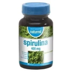 Naturmil spirulina 400 mg 90 capsulas