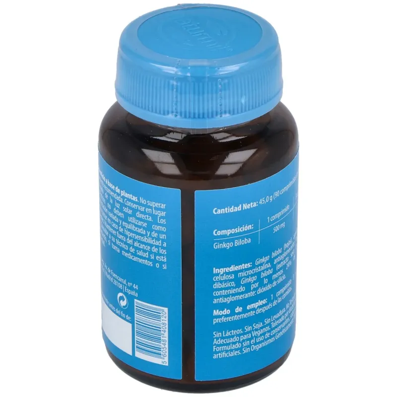 Naturmil ginkgo biloba 90comp | Farmacia Barata