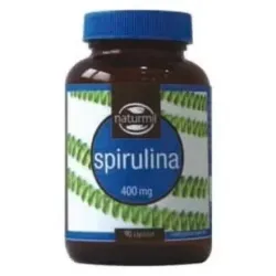Naturmil spirulina 400 mg 90 capsulas | Farmacia Barata