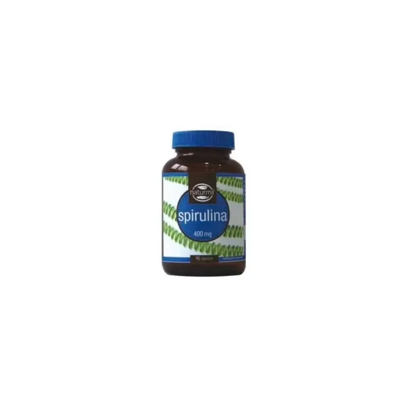 Naturmil spirulina 400 mg 90 capsulas | Farmacia Barata