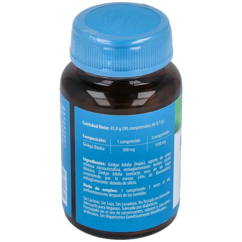 Naturmil ginkgo biloba 90comp | Farmacia Barata