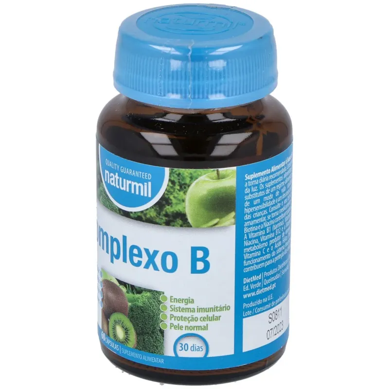 Naturmil complejo b c e 60caps | Farmacia Barata