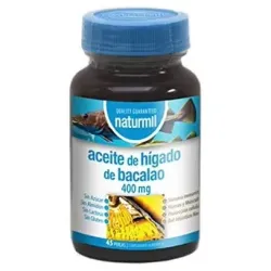 Naturmil aceite de higado bacalao 400mg 45caps