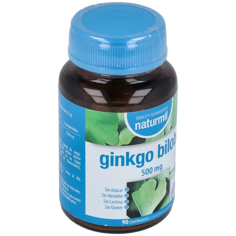 Naturmil ginkgo biloba 90comp | Farmacia Barata