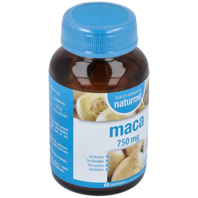 Maca naturmil 60 comp | Farmacia Barata