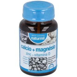 Naturmil calcio + magnesio + zinc + vitamina d 90 comprimidos
