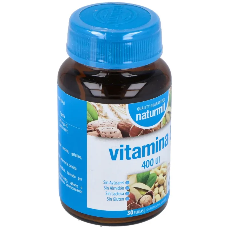 Naturmil vitamina e 400ui 30 perlas | Farmacia Barata Naturmil vitamina e 400ui 30 perlas | Farmacia Barata