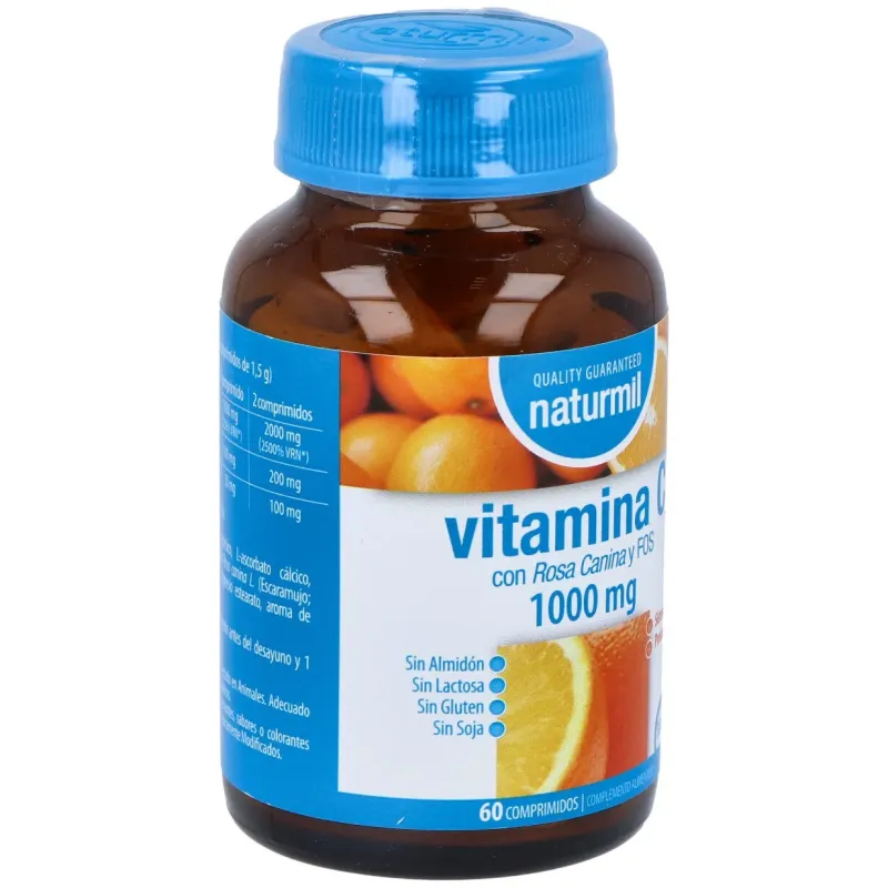Naturmil vitamina c 1000mg 60comp | Farmacia Barata Naturmil vitamina c 1000mg 60comp | Farmacia Barata