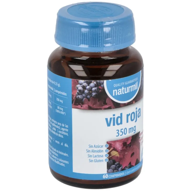 Naturmil vid roja 350 mg 60 comprimidos | Farmacia Barata