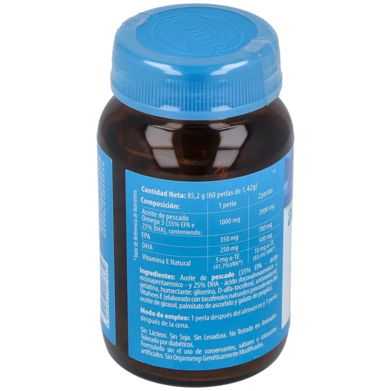 Naturmil aceite de pescado omega 3 epa 35% / dha 25% 1000 mg 60 | Farmacia Barata