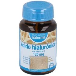 Naturmil acido hialuronico 120 mg con vitamina c 45 comprimidos