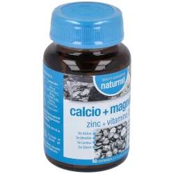 Naturmil calcio + magnesio + zinc + vitamina d 90 comprimidos | Farmacia Barata
