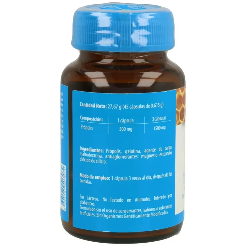 Naturmil propolis 500 mg 45 perlas | Farmacia Barata