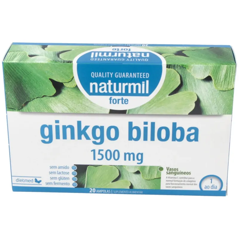 Dietmed ginkgo biloba forte 1500mg 20 ampollas | Farmacia Barata Dietmed ginkgo biloba forte 1500mg 20 ampollas | Farmacia Barata
