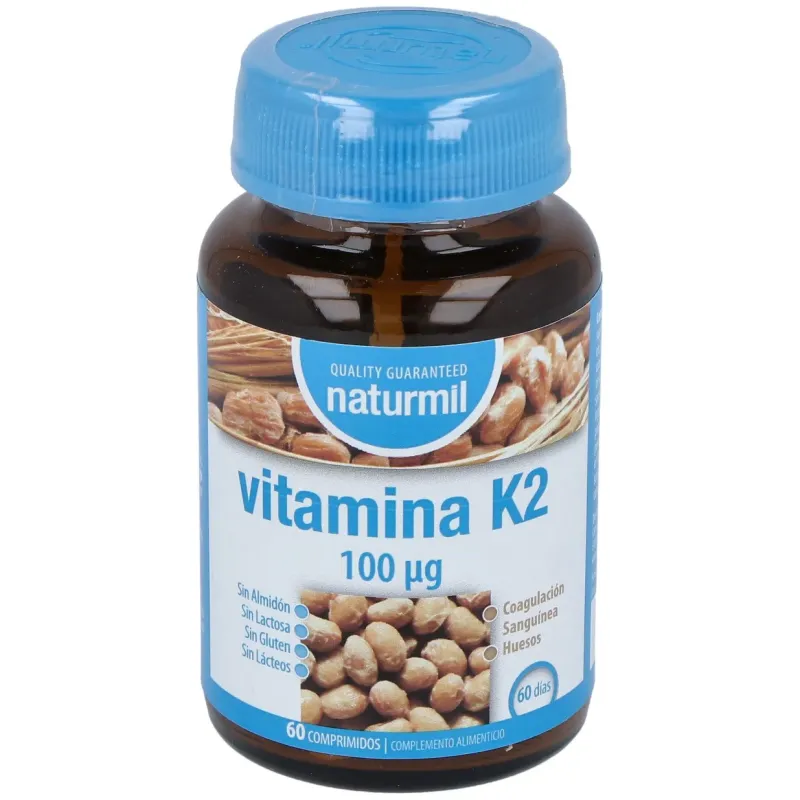 Naturmil vitamina k2 100mg 60comp | Farmacia Barata Naturmil vitamina k2 100mg 60comp | Farmacia Barata