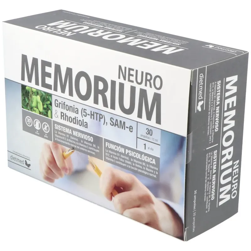 Memorium neuro grifonia-rhodiola 30 ampollas | Farmacia Barata Memorium neuro grifonia-rhodiola 30 ampollas | Farmacia Barata
