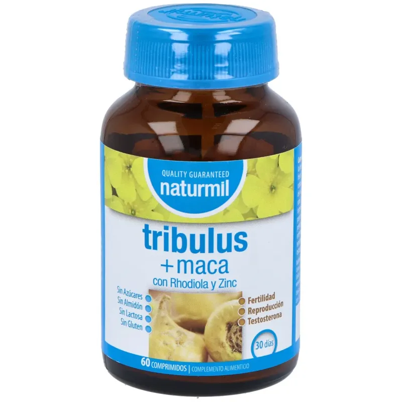 Naturmil tribulus + maca 60comp | Farmacia Barata