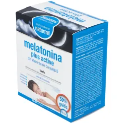 Naturmil melatonina plus active 1_9mg 60comp | Farmacia Barata