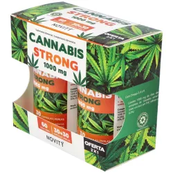 Cannabis strong 1000mg. 30+30cap. | Farmacia Barata Cannabis strong 1000mg. 30+30cap. | Farmacia Barata