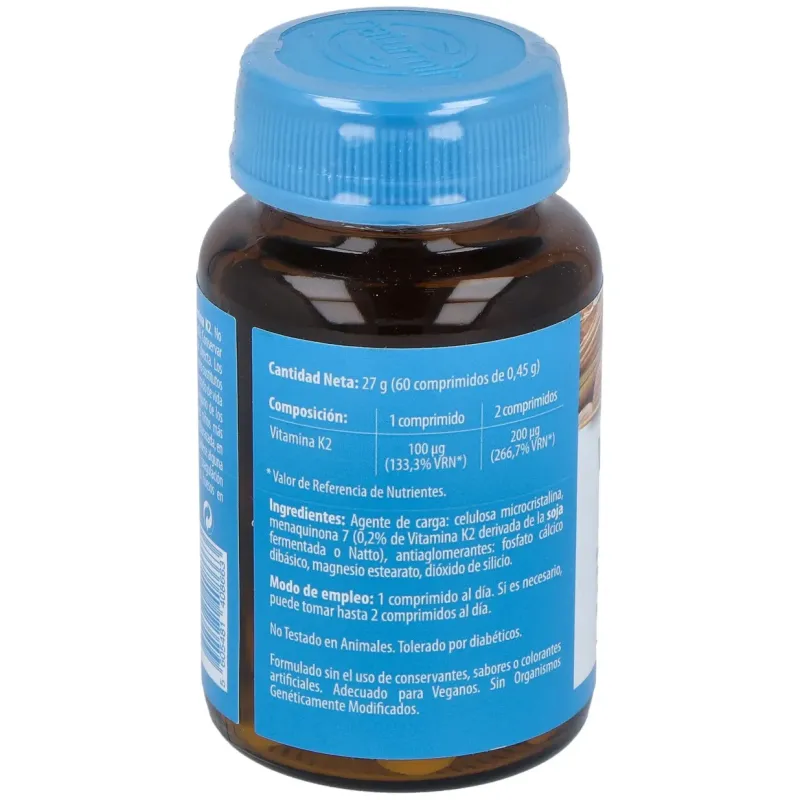 Naturmil vitamina k2 100mg 60comp | Farmacia Barata Naturmil vitamina k2 100mg 60comp | Farmacia Barata