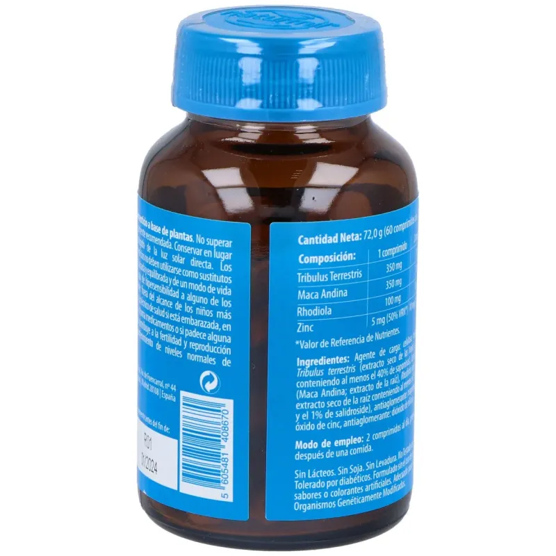 Naturmil tribulus + maca 60comp | Farmacia Barata