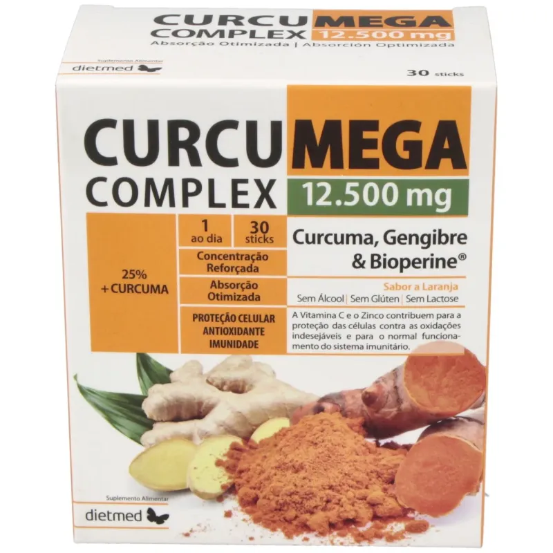 Dietmed curcumega complex 30uds | Farmacia Barata