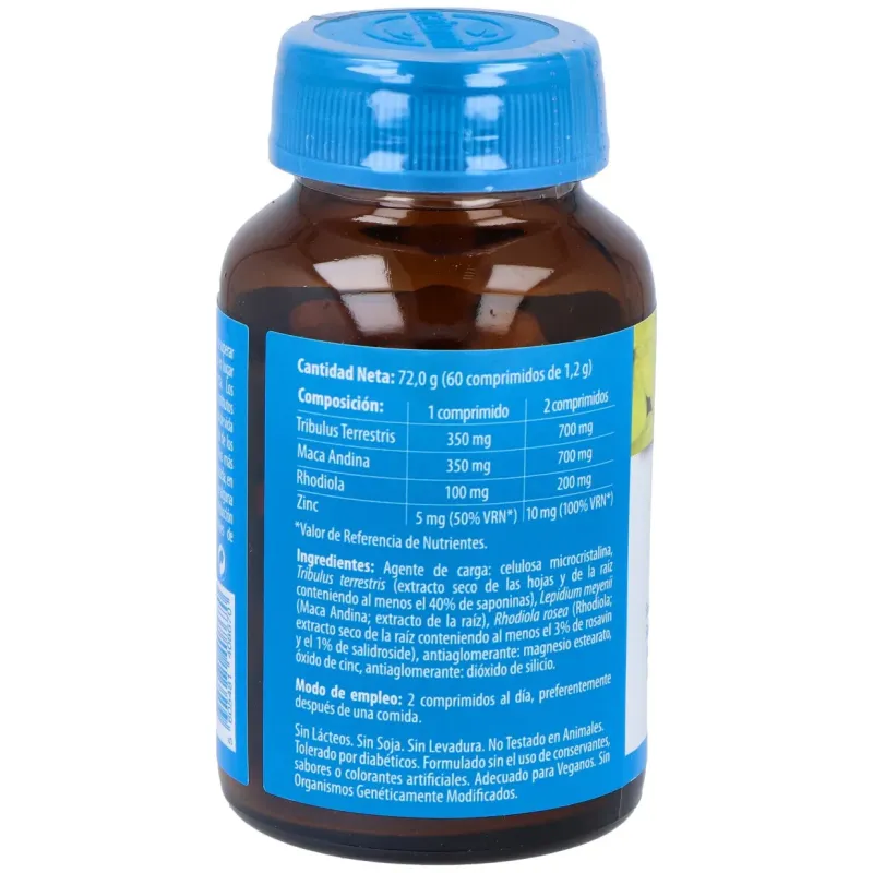 Naturmil tribulus + maca 60comp | Farmacia Barata