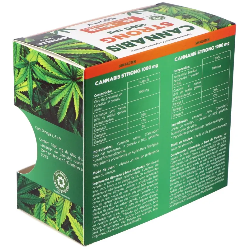 Cannabis strong 1000mg. 30+30cap. | Farmacia Barata Cannabis strong 1000mg. 30+30cap. | Farmacia Barata