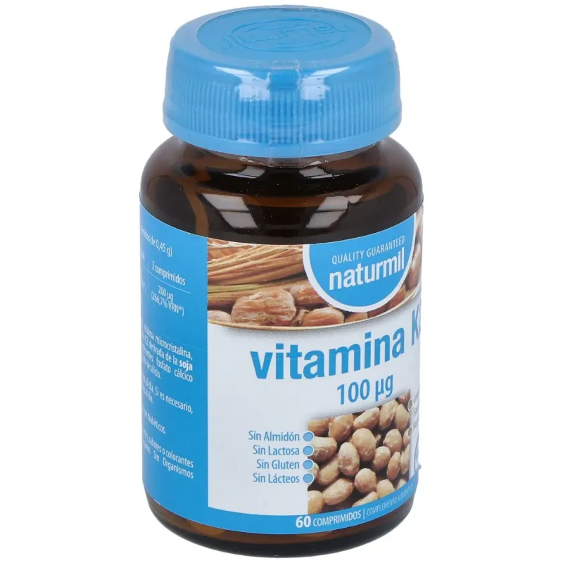 Naturmil vitamina k2 100mg 60comp | Farmacia Barata Naturmil vitamina k2 100mg 60comp | Farmacia Barata
