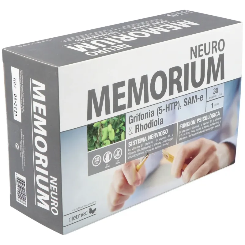 Memorium neuro grifonia-rhodiola 30 ampollas | Farmacia Barata Memorium neuro grifonia-rhodiola 30 ampollas | Farmacia Barata