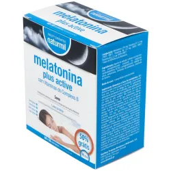 Naturmil melatonina plus active 1_9mg 60comp | Farmacia Barata