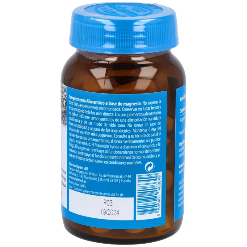 Naturmil citrato de magnesio 60comp | Farmacia Barata