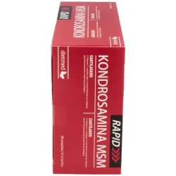 Dietmed kondrosamina msm rapid 30 ampollas | Farmacia Barata