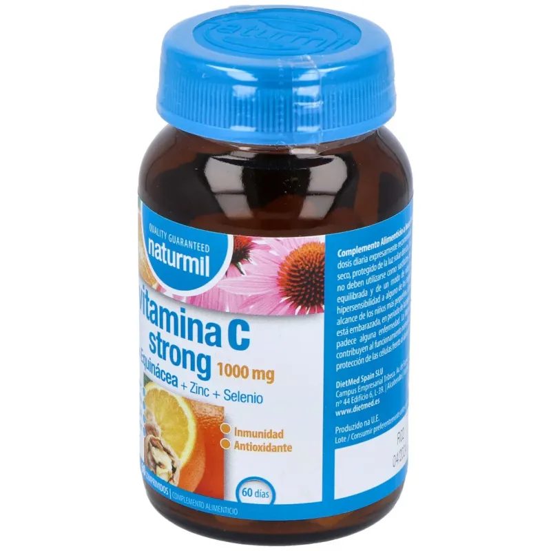 Naturmil vitamina c strong 1000 60comp | Farmacia Barata Naturmil vitamina c strong 1000 60comp | Farmacia Barata