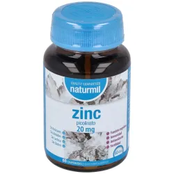 Naturmil zinc 20mg picolinato 60comp
