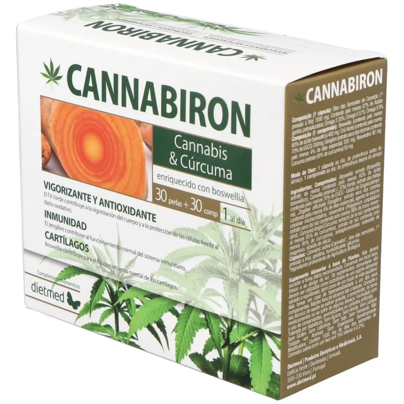 Dietmed cannabiron 30caps + 30comp | Farmacia Barata Dietmed cannabiron 30caps + 30comp | Farmacia Barata