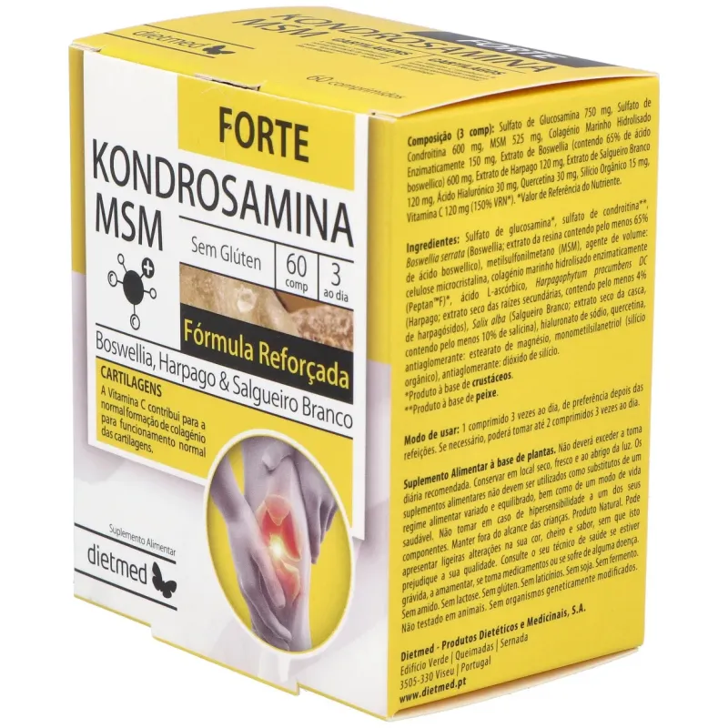 Dietmed kondrosamina msm sos 60comp | Farmacia Barata