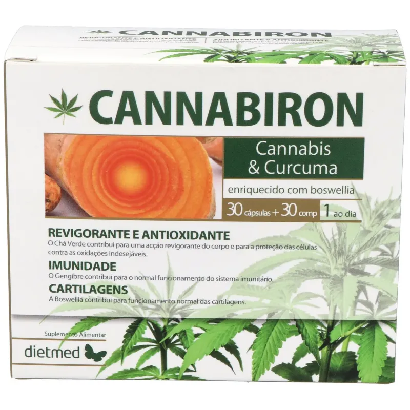 Dietmed cannabiron 30caps + 30comp | Farmacia Barata Dietmed cannabiron 30caps + 30comp | Farmacia Barata