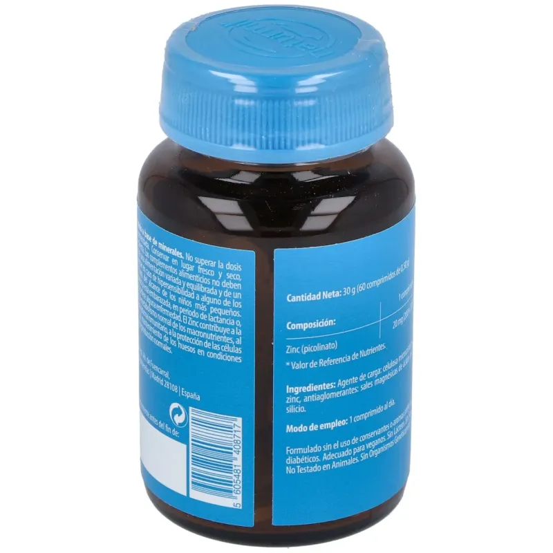 Naturmil zinc 20mg picolinato 60comp | Farmacia Barata Naturmil zinc 20mg picolinato 60comp | Farmacia Barata