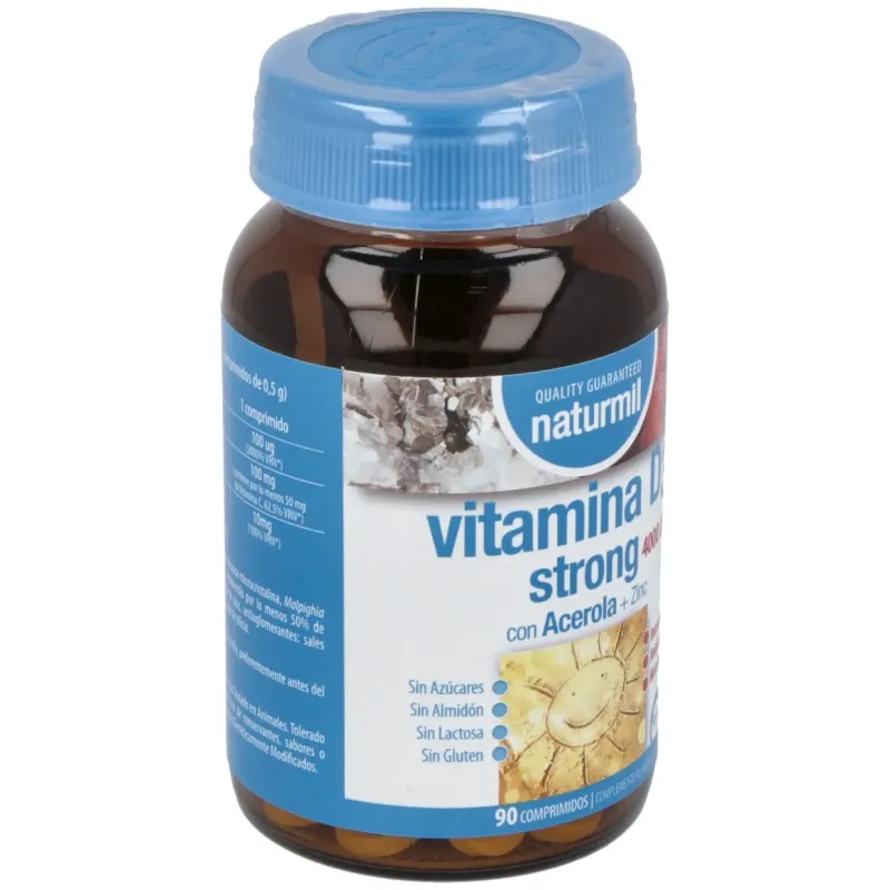 Naturmil vitamina d3 strong 90comp | Farmacia Barata Naturmil vitamina d3 strong 90comp | Farmacia Barata