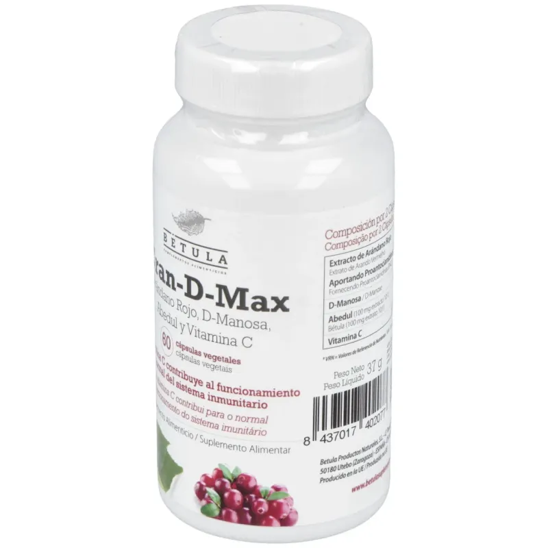 Betula cran-d-max 60caps | Farmacia Barata Betula cran-d-max 60caps | Farmacia Barata