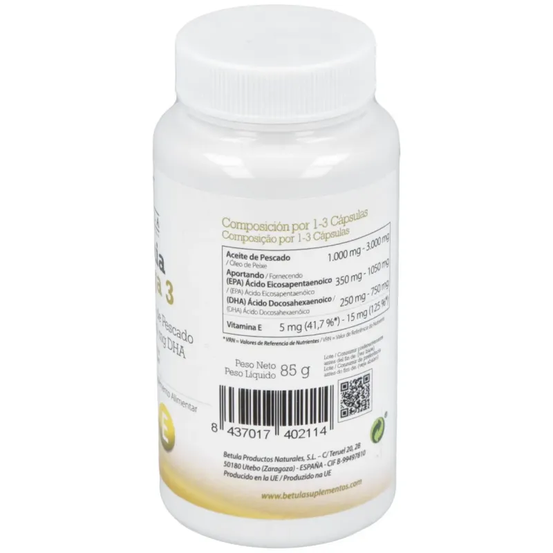 Betula omnia omega 3 60caps | Farmacia Barata Betula omnia omega 3 60caps | Farmacia Barata